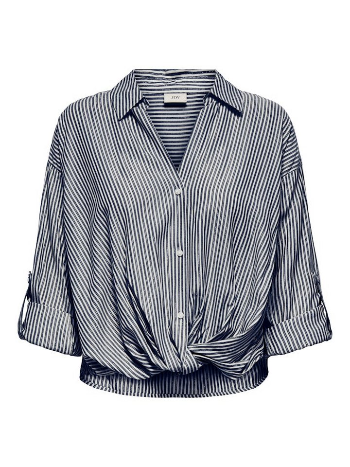 JDY Blusentop JDYSELMA L/S KNOT LUREX SHIRT WVN von JDY