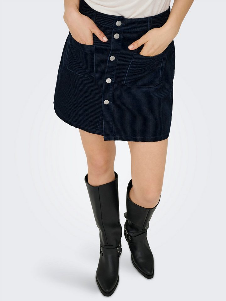 JDY Cordrock JDYSHIRAZ CORDUROY SKIRT PNT DIA von JDY