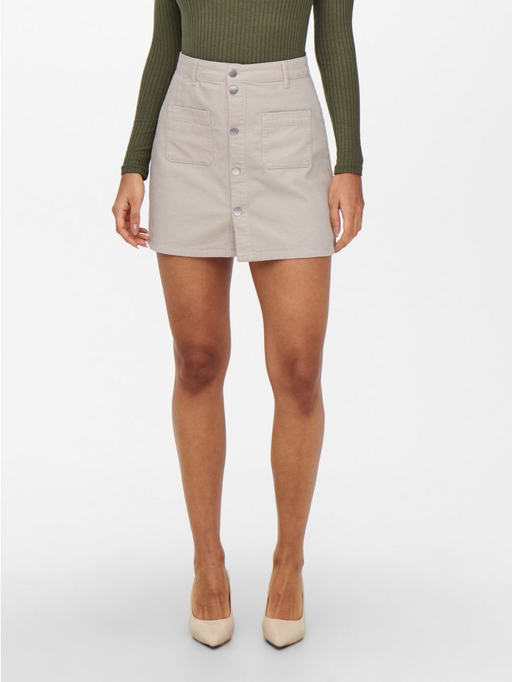 JDY Cordrock JDYSHIRAZ CORDUROY SKIRT PNT DIA von JDY