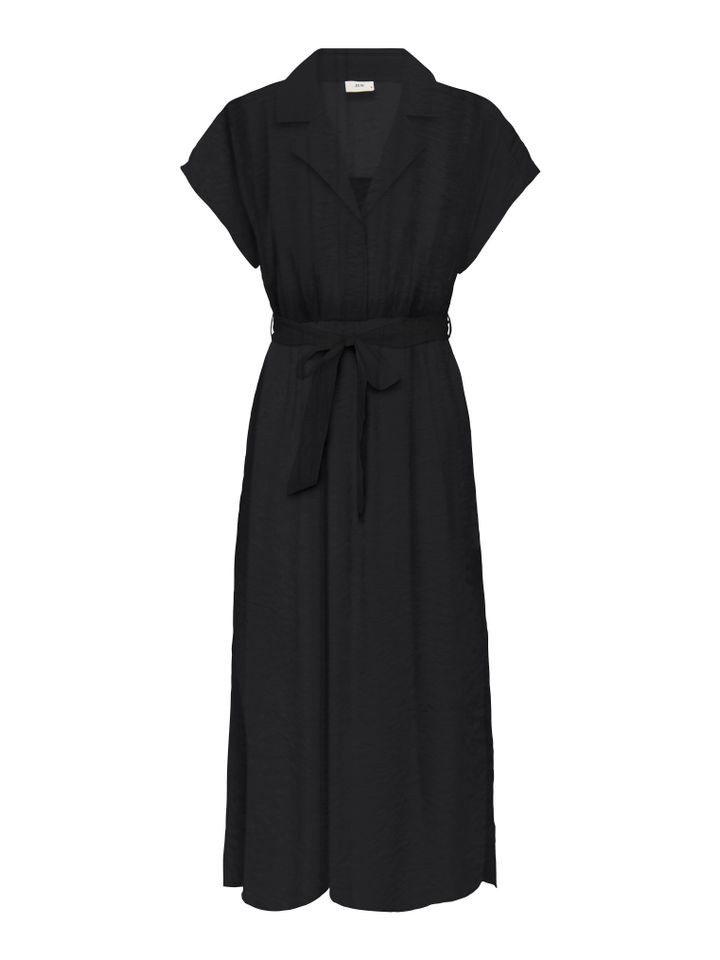 JDY Hemdblusenkleid -JDY Hemdkleid Leo-Print Lang von JDY