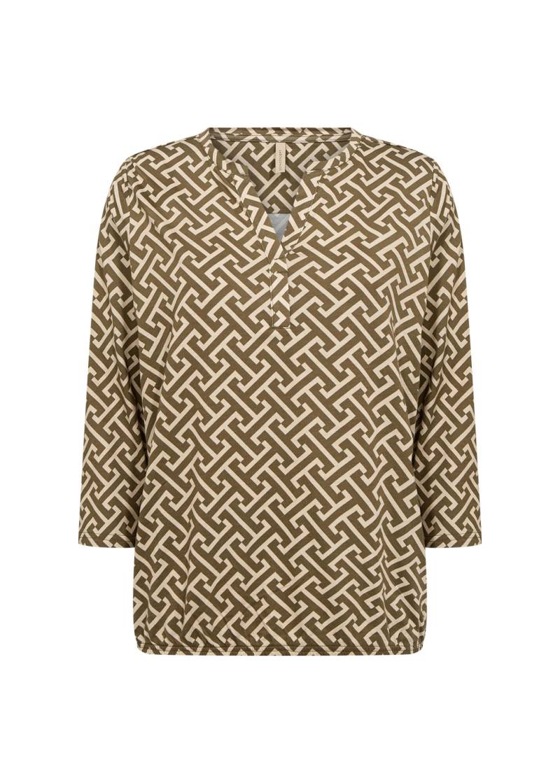 Soyaconcept - SC-FELICITY AOP 519 c dark olive combi - Gr. - L von Soyaconcept