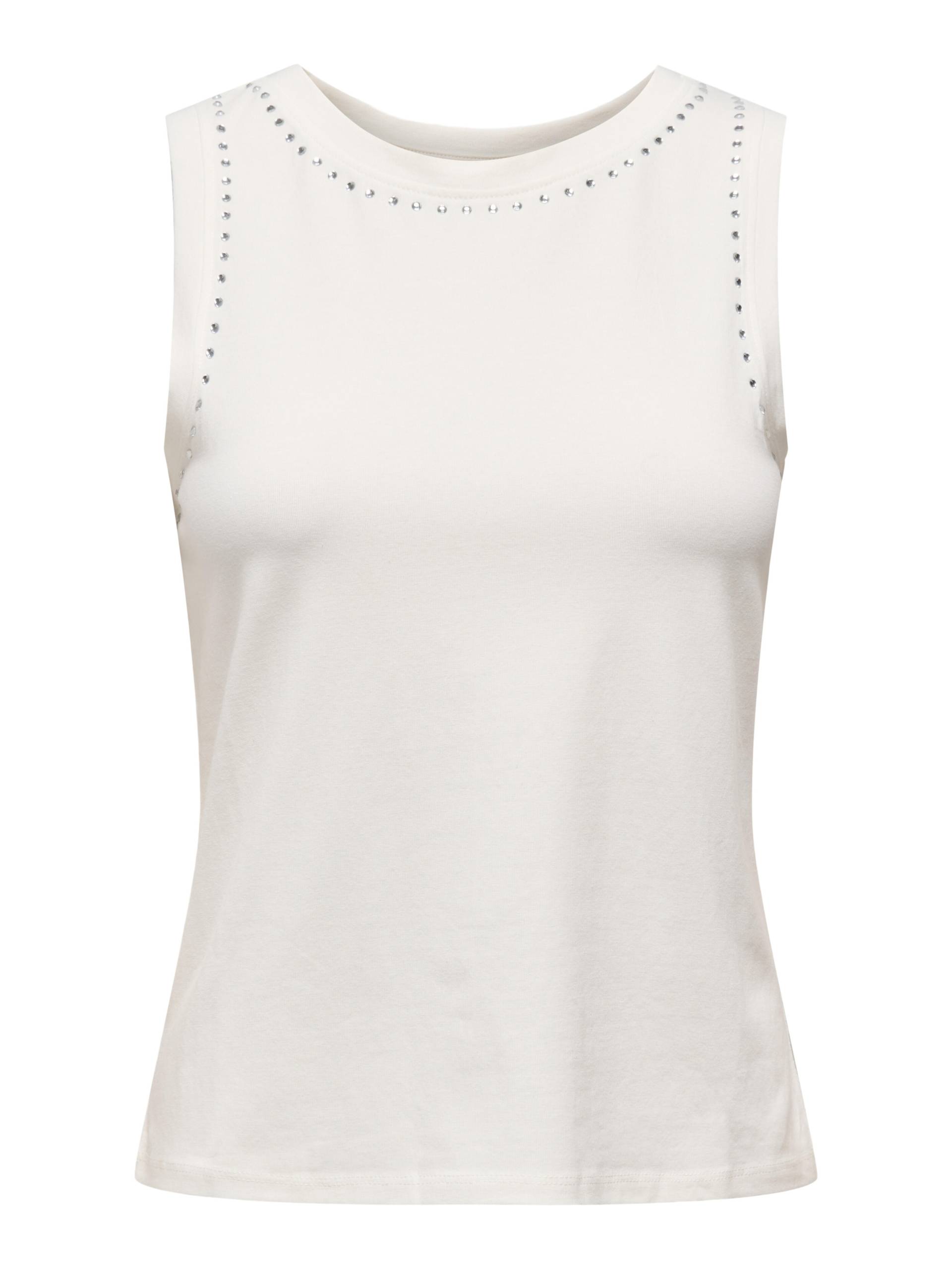 JDY - JDYBETH S/L STUD TANK TOP JRS cloud dancer - Gr. - M von JDY