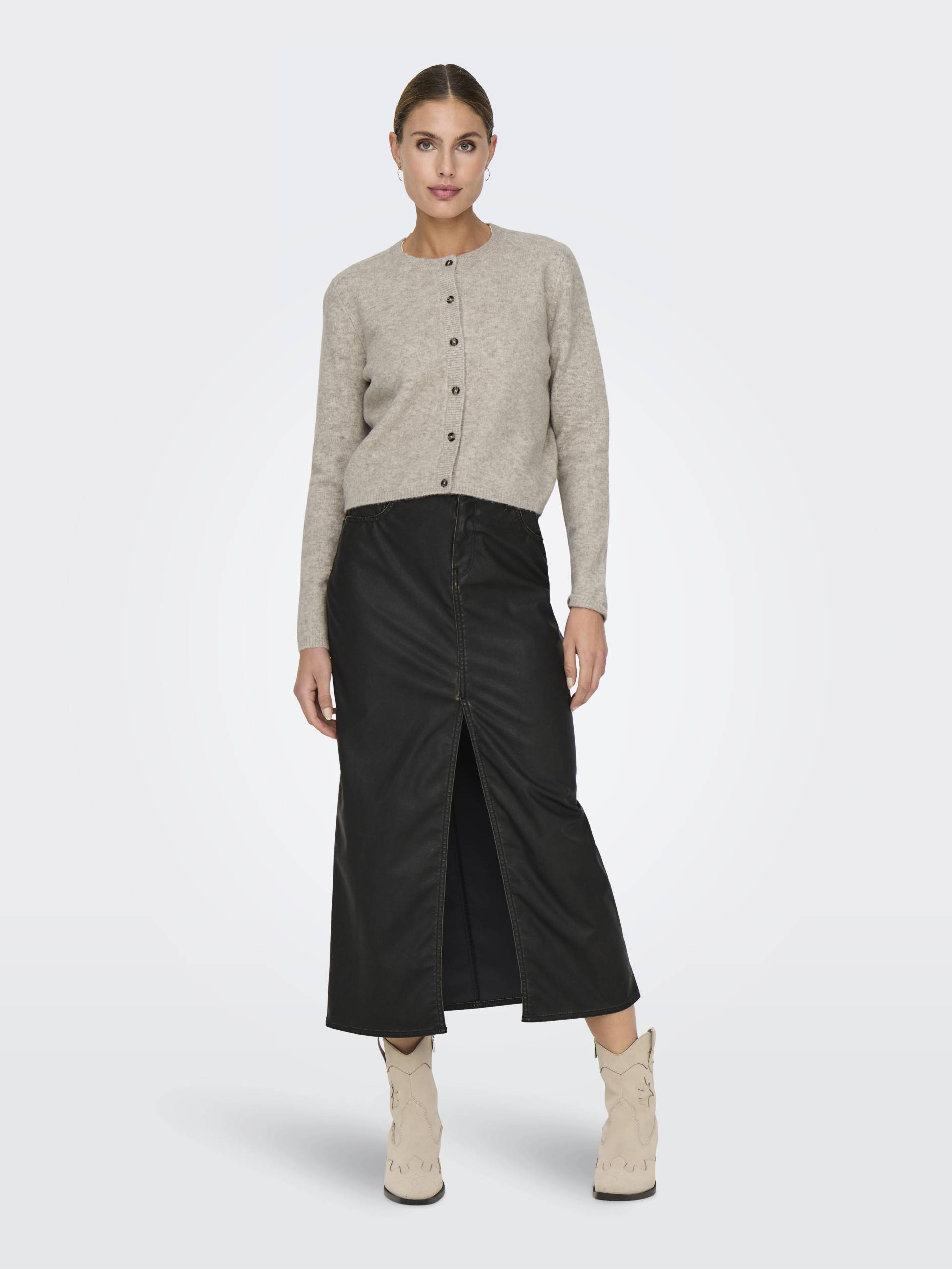 JDY - JDYCHLOE LIFE L/S CARDIGAN KNT NOOS turtledove - Gr. - L von JDY