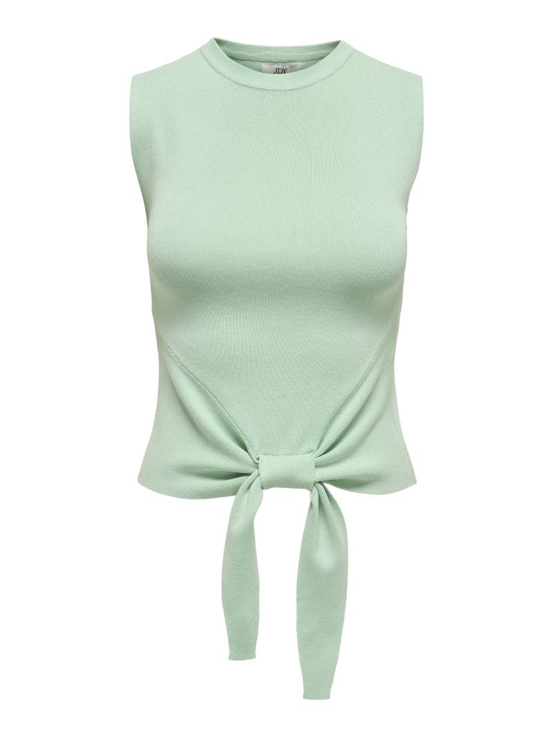 JDY - JDYCIRKELINE S/L O- NECK TIE PULL KNT birds egg green - Gr. - S von JDY