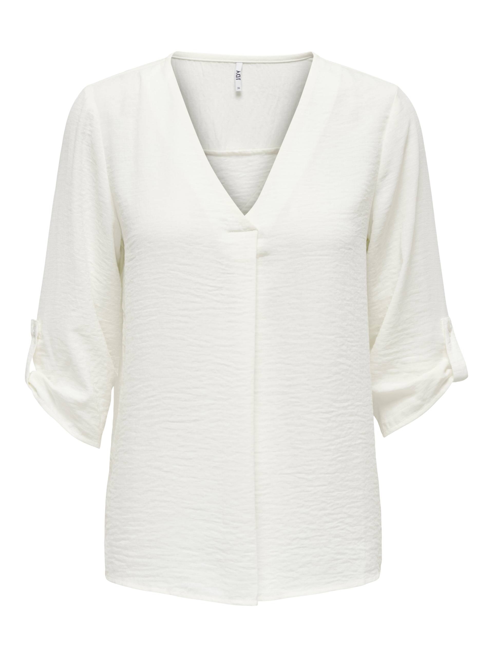 JDY - JDYDIVYA LIFE 3/4 TOP WVN NOOS cloud dancer - Gr. - 42 von JDY