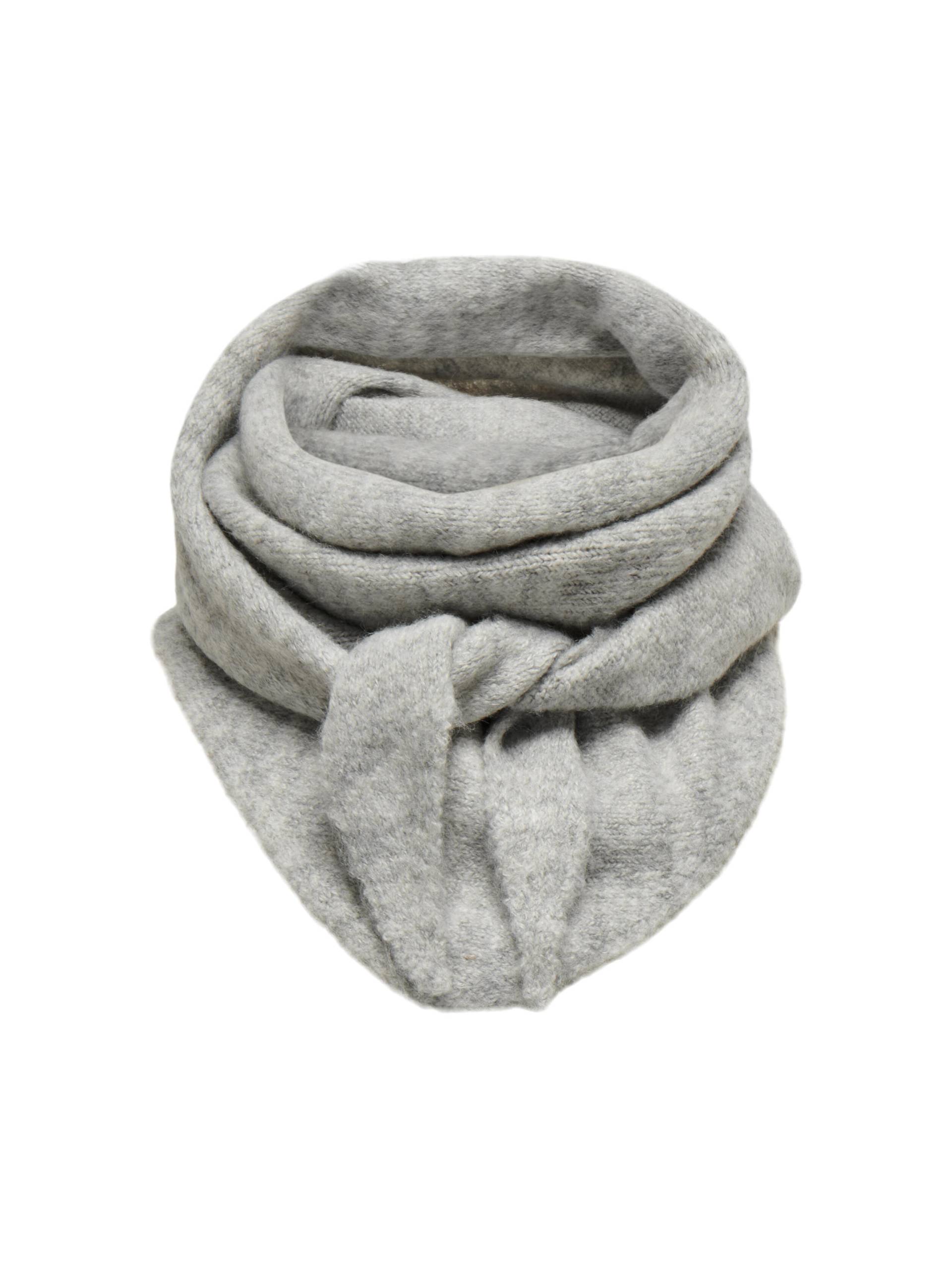JDY - JDYDREA TRIANGULAR SCARF KNT light grey melange - Gr. - ONE SIZE von JDY