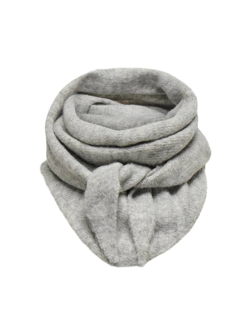 JDY - JDYDREA TRIANGULAR SCARF KNT light grey melange - Gr. - ONE SIZE von JDY