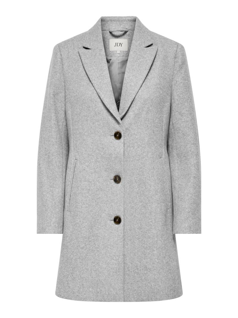 JDY - JDYECHO COAT OTW NOOS light grey melange - Gr. - M von JDY