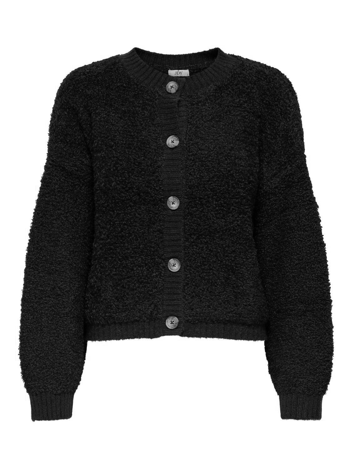 JDY - JDYEIRA LIFE L/S ONECK CARDIGAN KNT NOOS black - Gr. - L von JDY