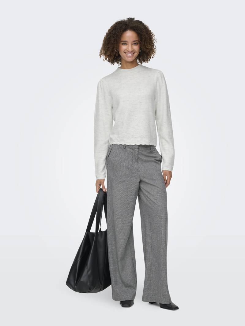 JDY - JDYELANORA L/S O-NECK PULLOVER KNT cloud dancer - Gr. - M von JDY