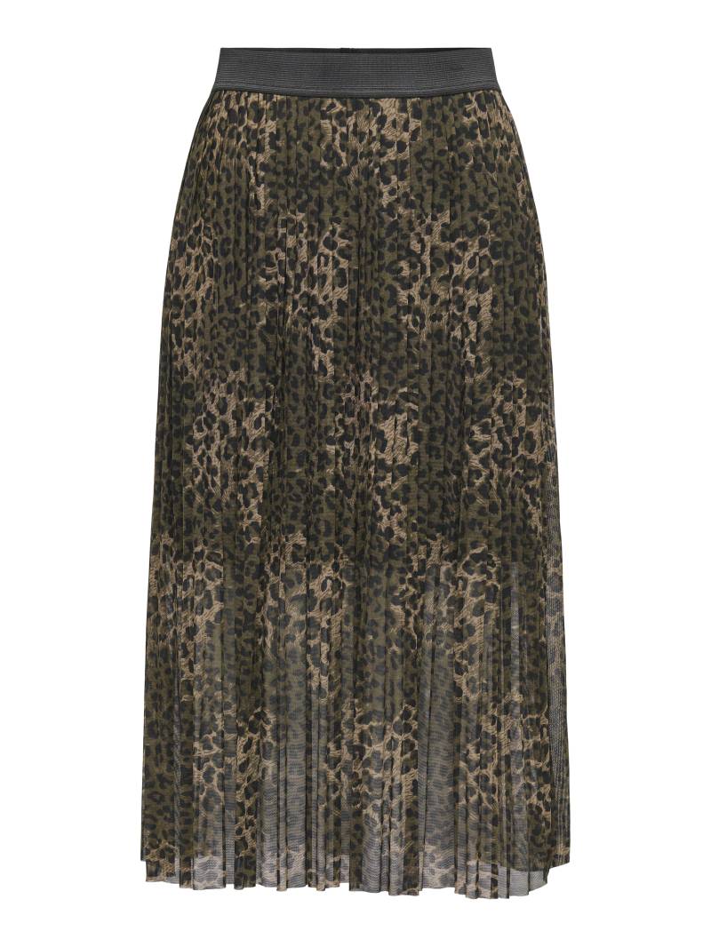 JDY - JDYELSA PLEAT MESH SKIRT JRS NOOS chocolate brown - Gr. - XS von JDY