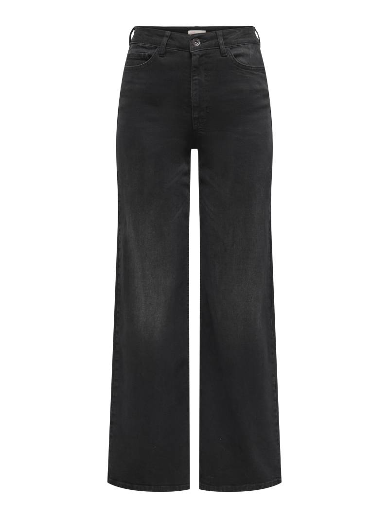 JDY - JDYFELINA-FINA HW WIDE BLK JEANSDNM NOOS black denim von JDY
