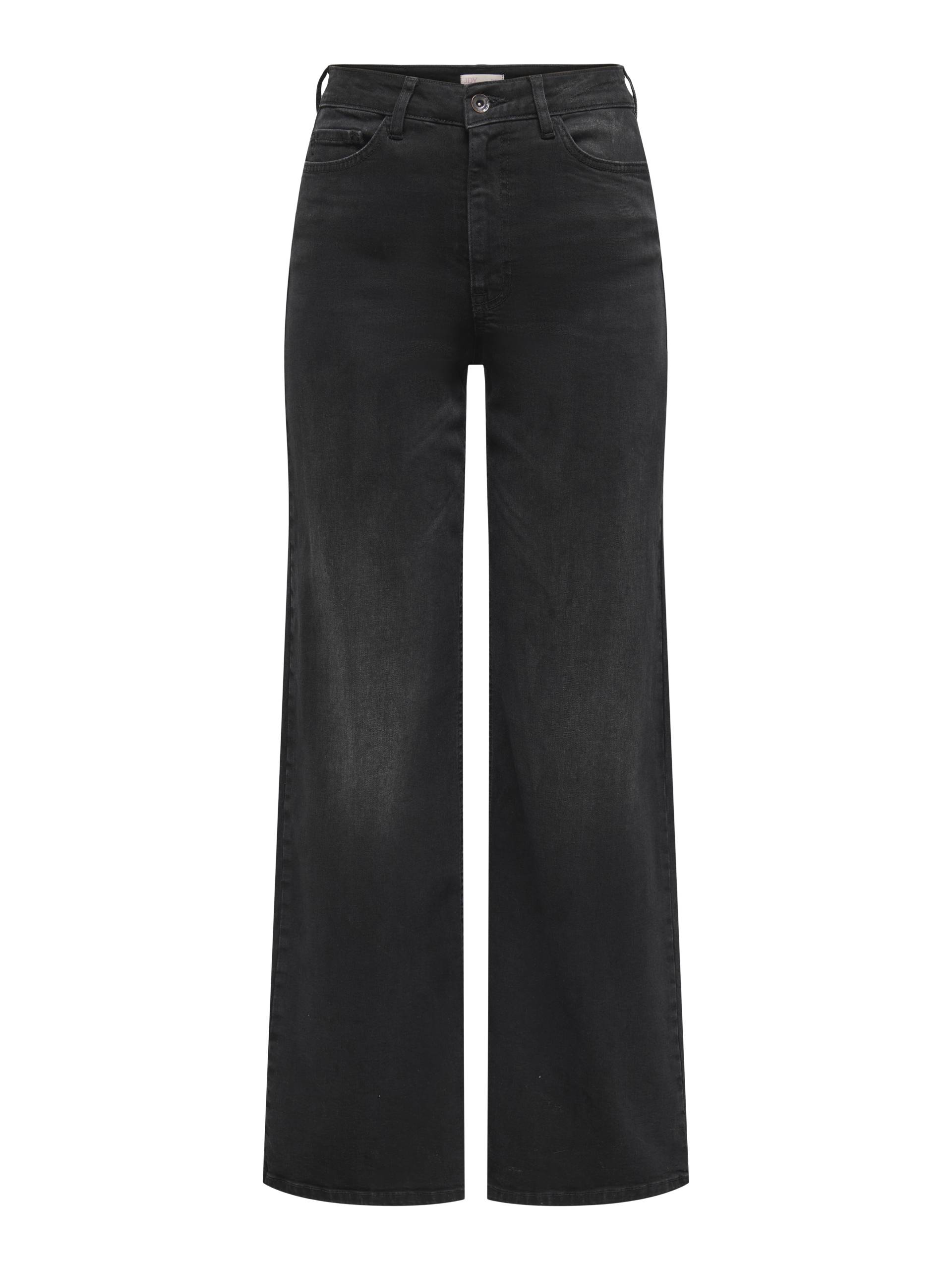 JDY - JDYFELINA-FINA HW WIDE BLK JEANSDNM NOOS black denim von JDY