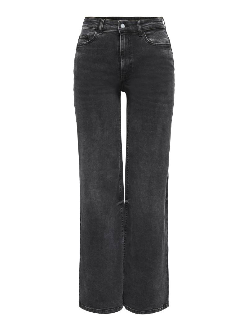JDY - JDYFELINA-FINA HW WIDE DNM JEAN DARKGREY dark grey denim von JDY