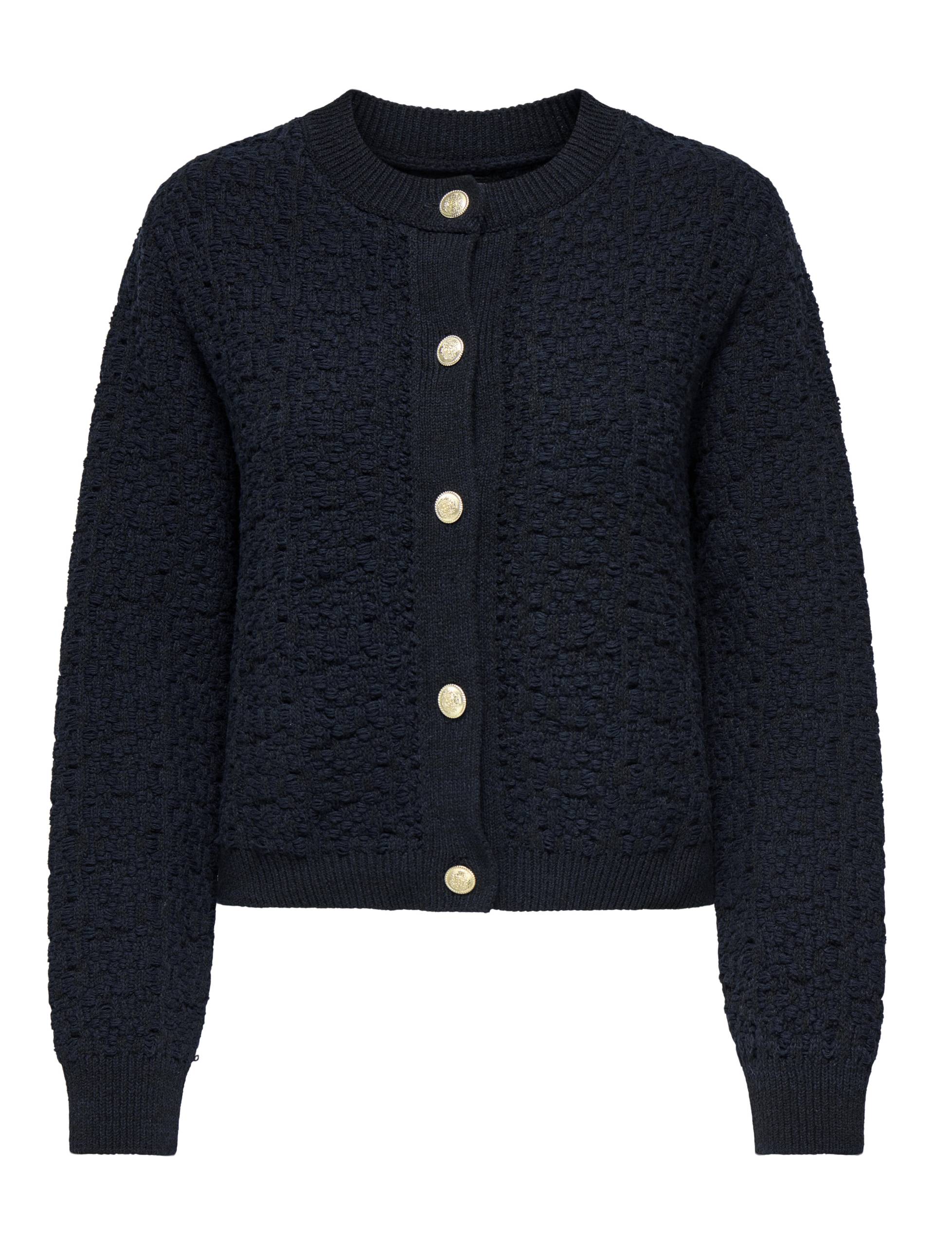 JDY - JDYJONNA LIFE L/S CARDIGAN KNT total eclipse - Gr. - S von JDY