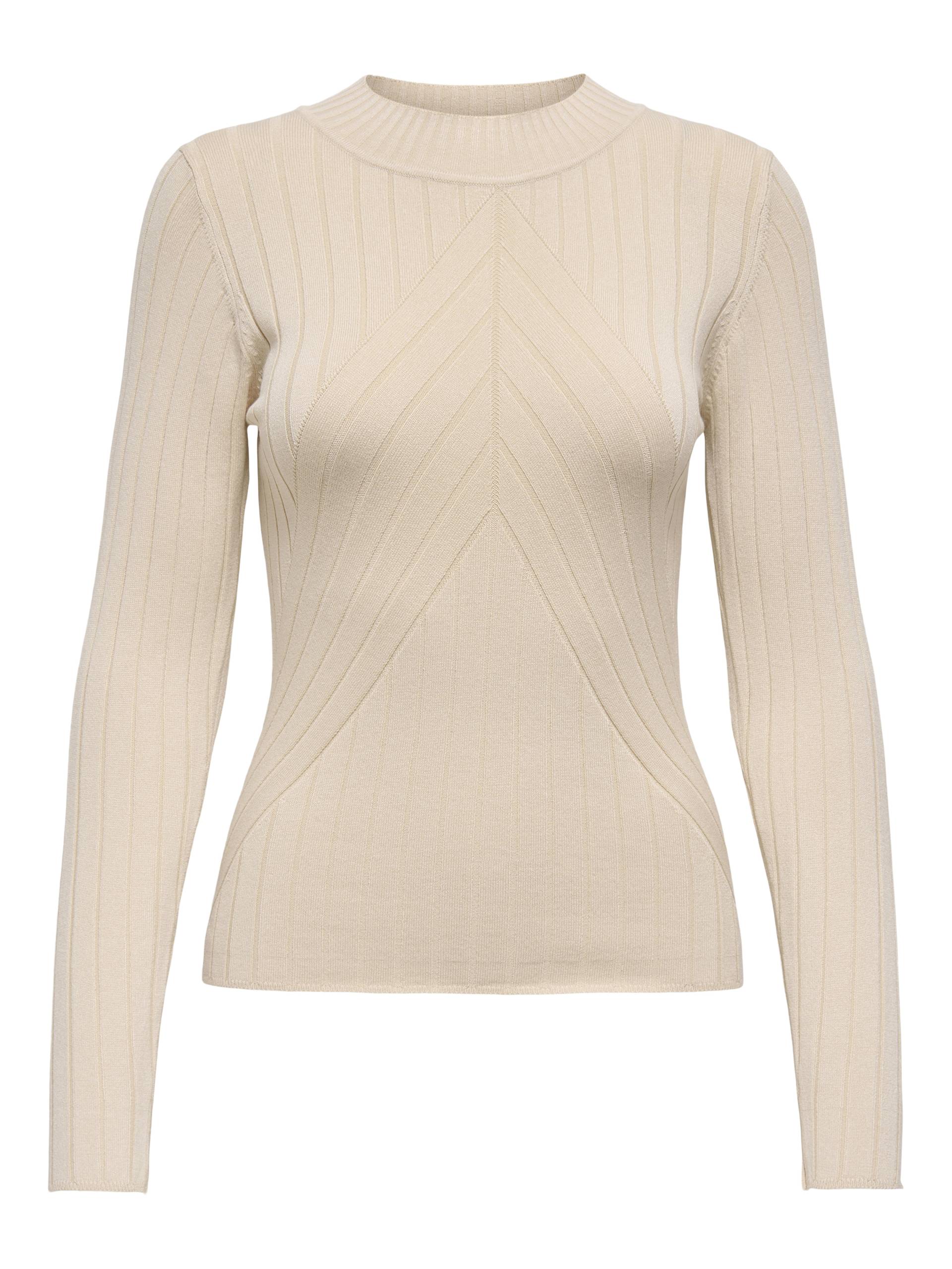 JDY - JDYKATE L/S PULLOVER KNT sandshell - Gr. - L von JDY