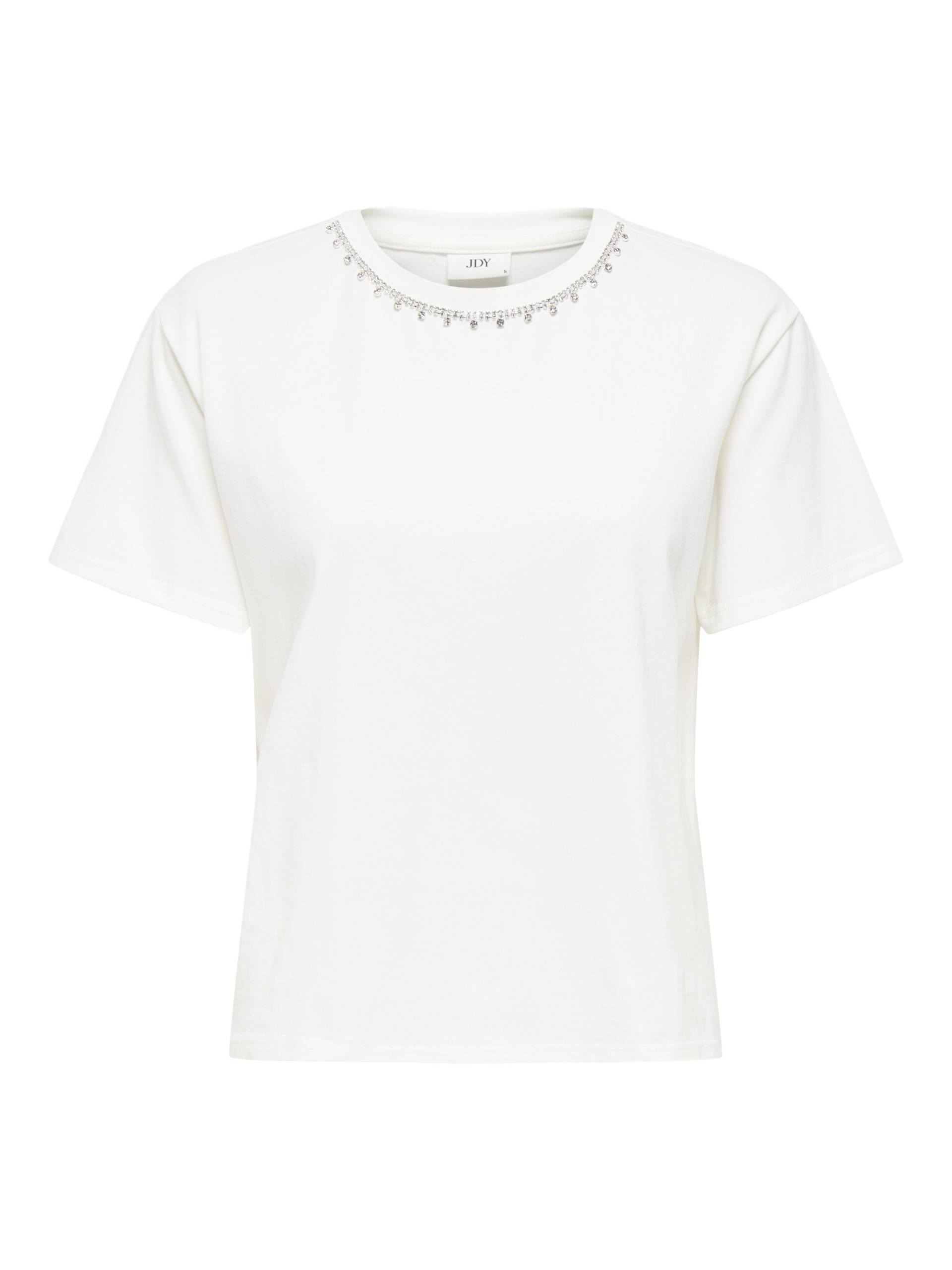 JDY - JDYKIRA S/S STONE TOP JRS cloud dancer - Gr. - M von JDY