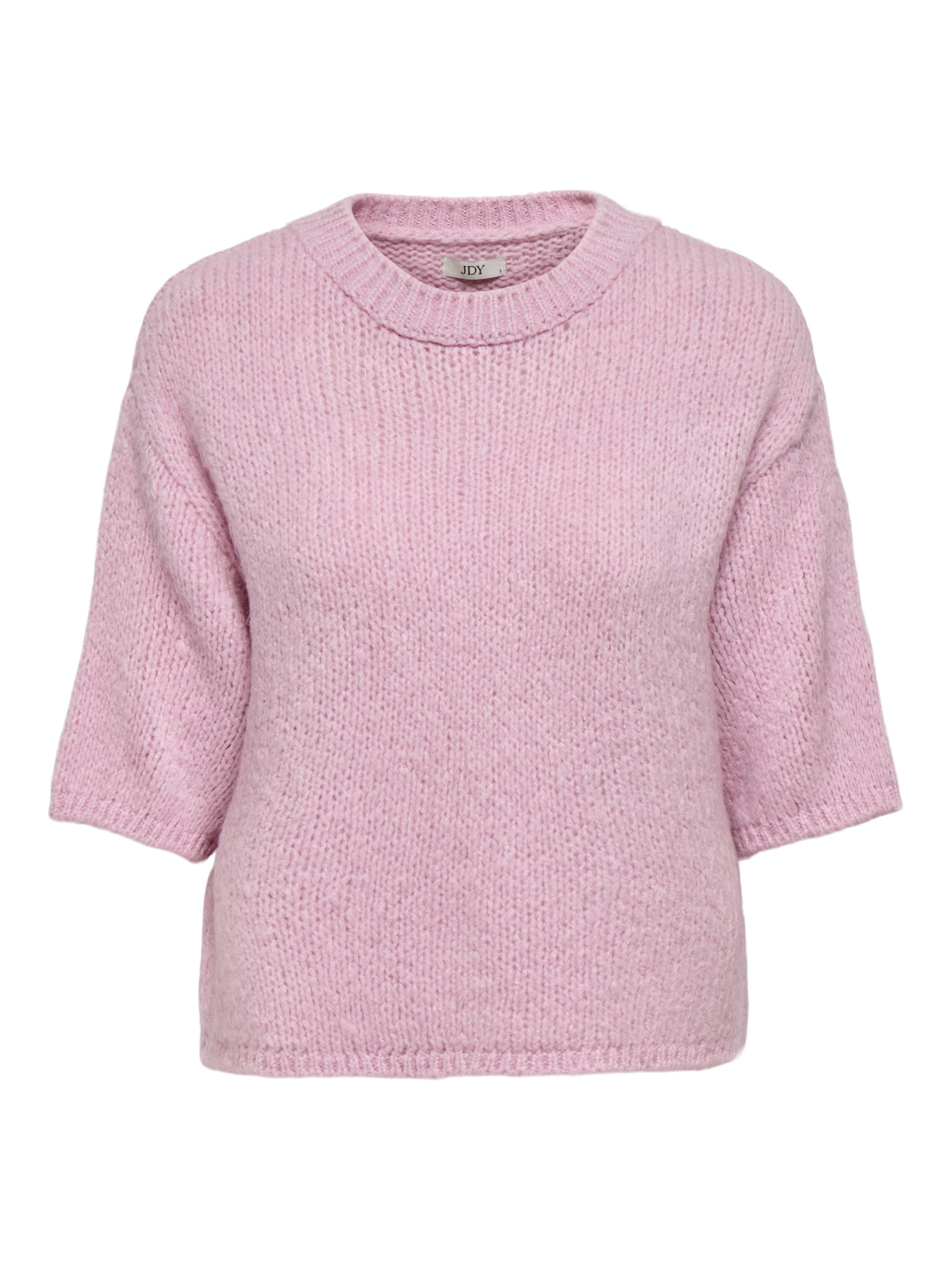 JDY - JDYLINEA S/S PULLOVER O-NECK KNT NOOS fragrant lilac - Gr. - S von JDY