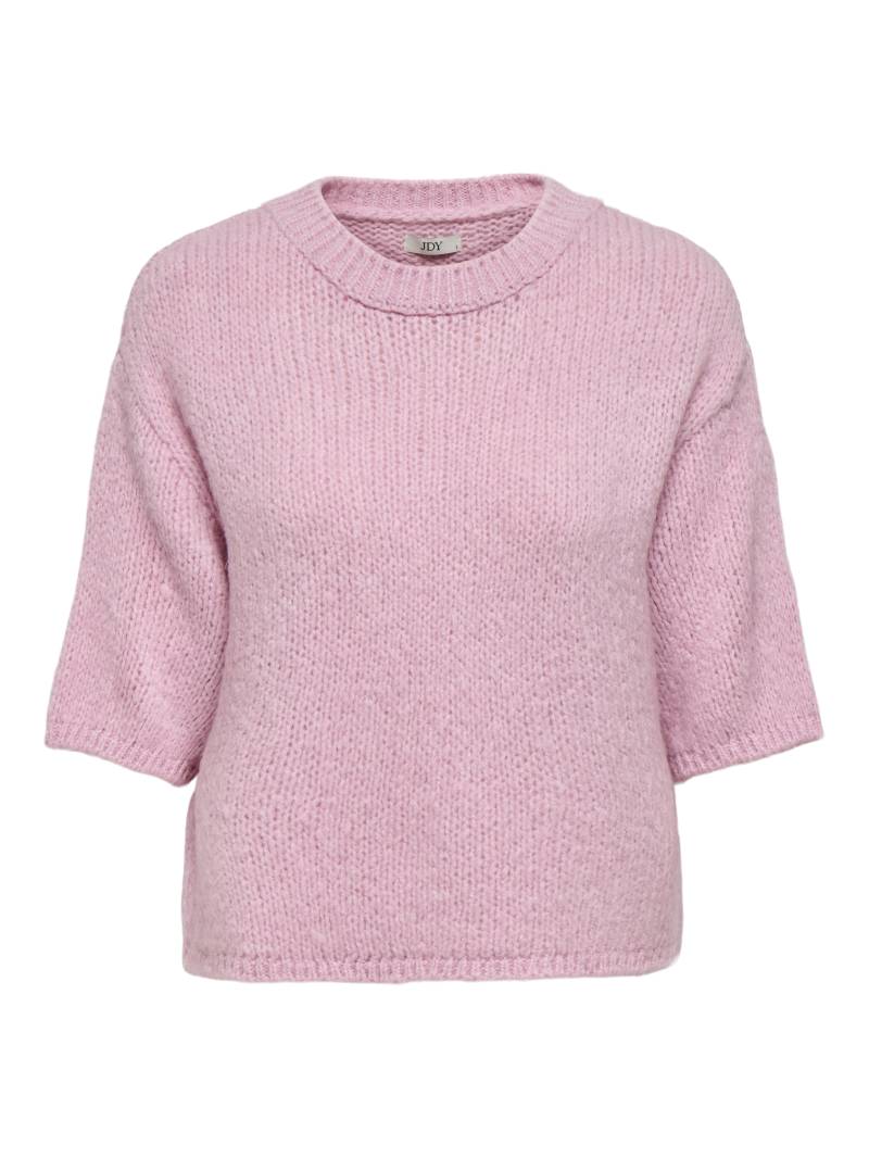 JDY - JDYLINEA S/S PULLOVER O-NECK KNT NOOS fragrant lilac - Gr. - S von JDY