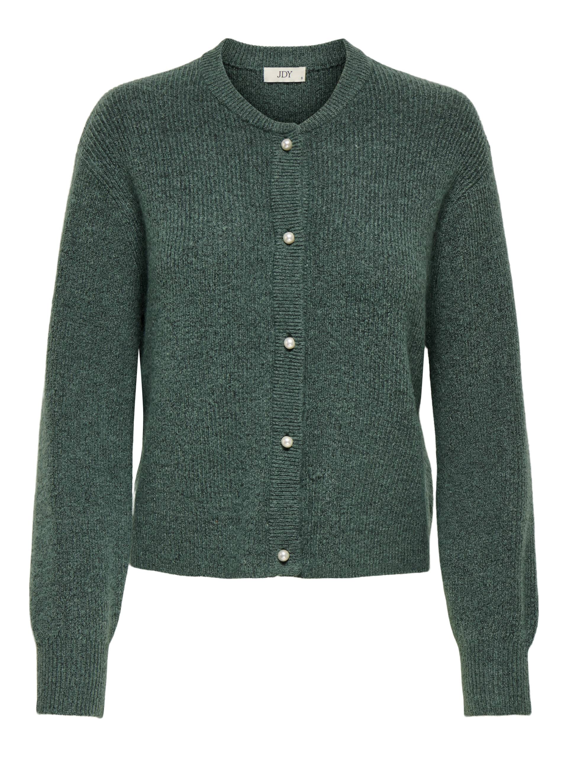JDY - JDYLUMI LIFE L/S BUTTON CARDIGA KNT NOOS sea pine - Gr. - L von JDY