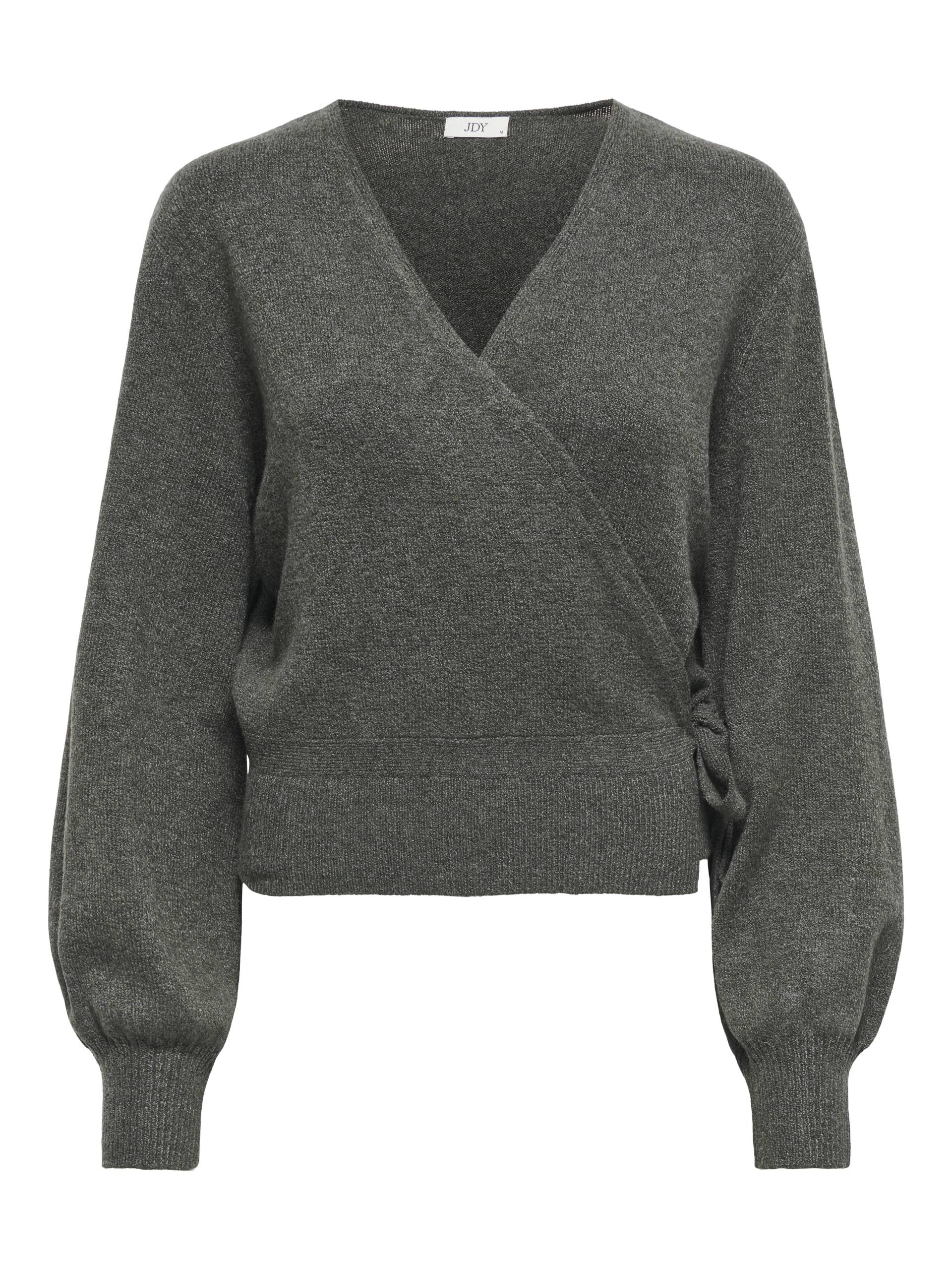 JDY - JDYLUMI LIFE L/S WRAP CARDIGAN KNT - Gr. - XL von JDY