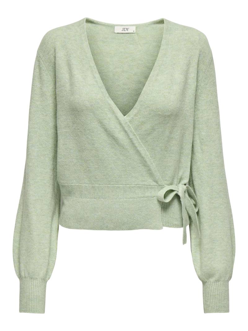 JDY - JDYLUMI LIFE L/S WRAP CARDIGAN KNT sea foam - Gr. - M von JDY