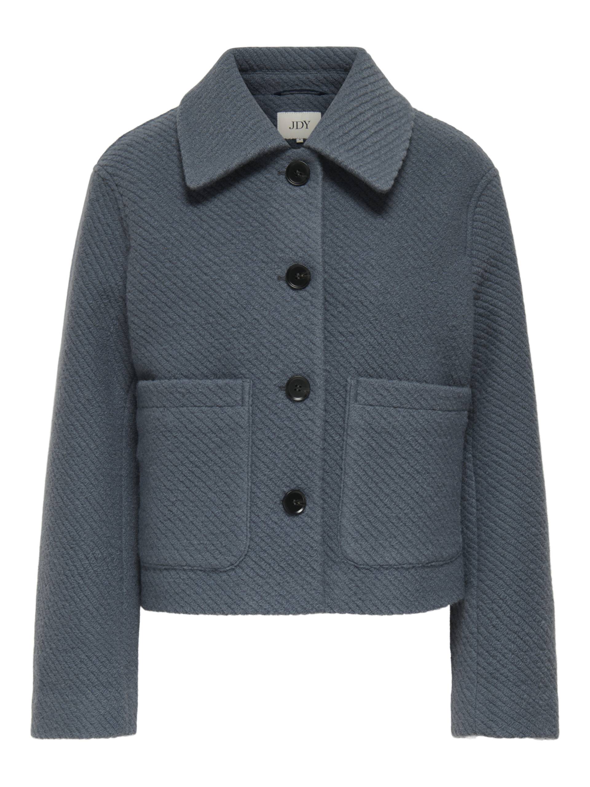 JDY - JDYMAGNOLIA WOOL BLEND JACKET OTW HAB stormy weather - Gr. - M von JDY