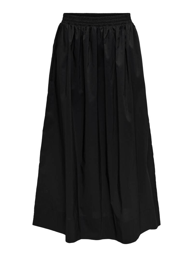 JDY - JDYMIO HW MIDI SKIRT WVN DIA black - Gr. - L von JDY