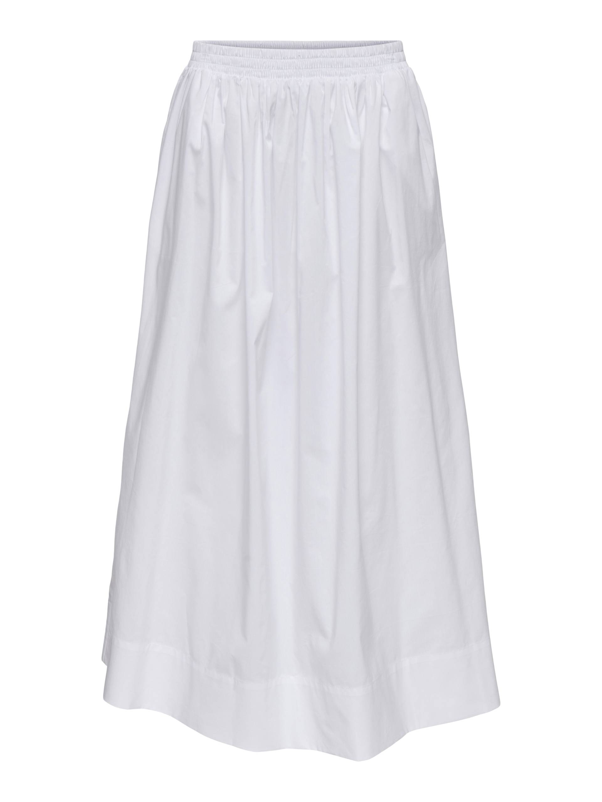 JDY - JDYMIO HW MIDI SKIRT WVN DIA cloud dancer - Gr. - L von JDY