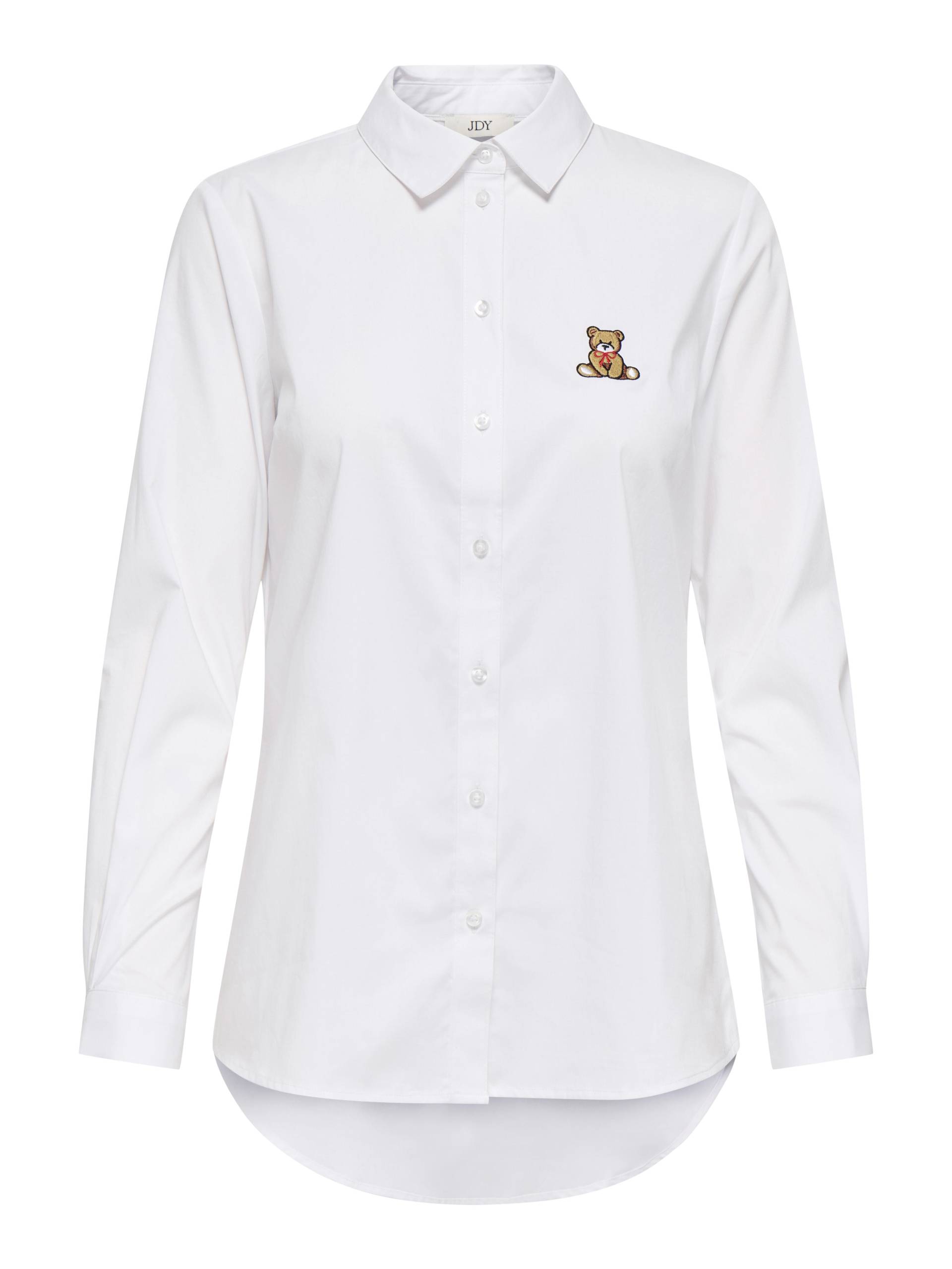 JDY - JDYMIO L/S EMBROIDERY SHIRT WVN NOOS white - Gr. - 34 von JDY