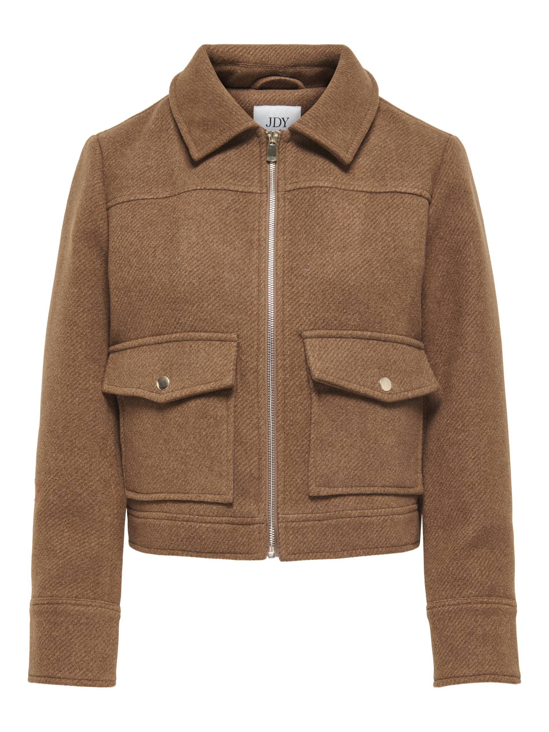 JDY - JDYNELLY SHORT ZIP JACKET OTW HAB - Gr. - XXL von JDY