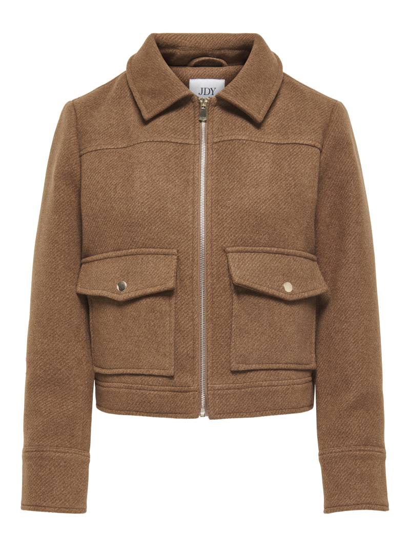 JDY - JDYNELLY SHORT ZIP JACKET OTW HAB - Gr. - XXL von JDY