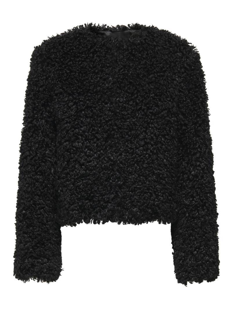JDY - JDYNEO FAUX FUR JACKET OTW SIE black - Gr. - XL von JDY