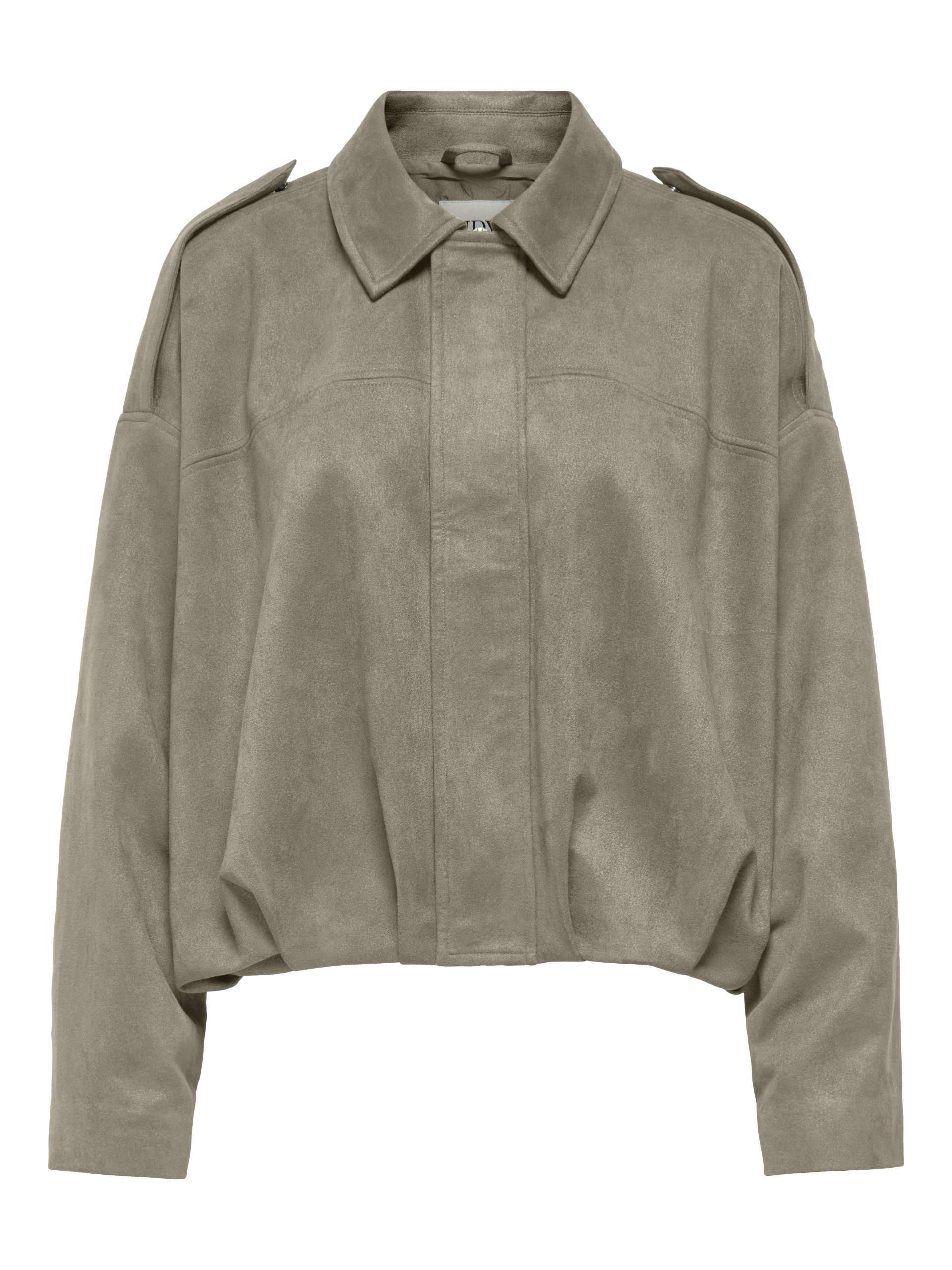 JDY - JDYNIA FAUX SUEDE BAT JACKET OTW YFM - Gr. - XL von JDY