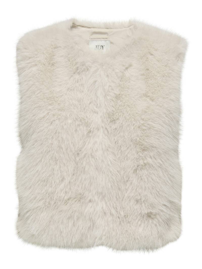 JDY - JDYORA FAUX FUR WAISTCOAT OTW SIE birch - Gr. - XL von JDY