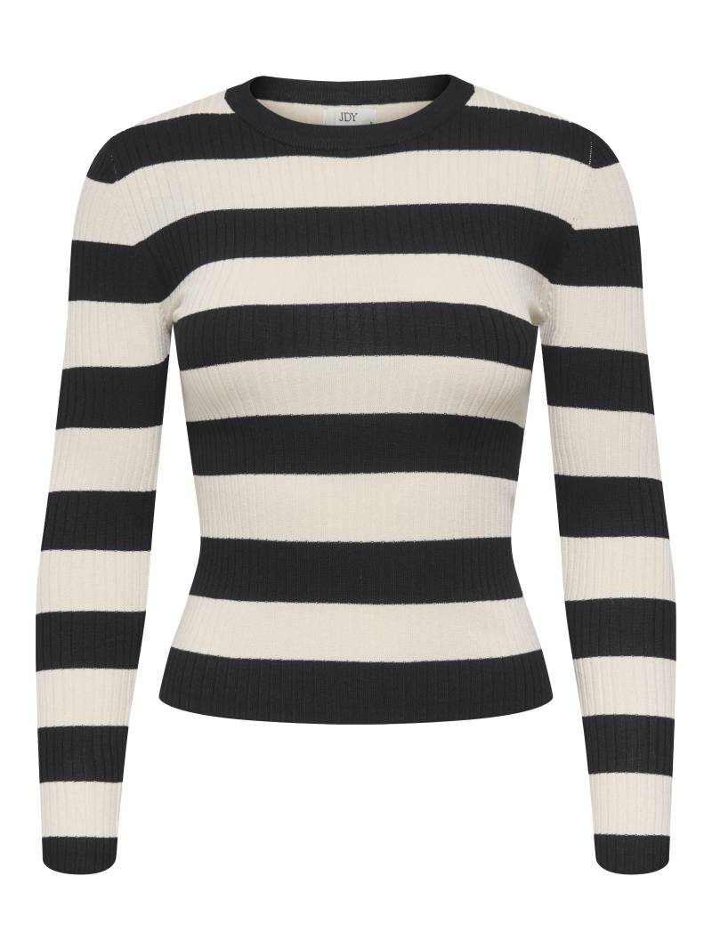 JDY - JDYPLUM L/S O-NECK PULLOVER KNT NOOS black - Gr. - S von JDY