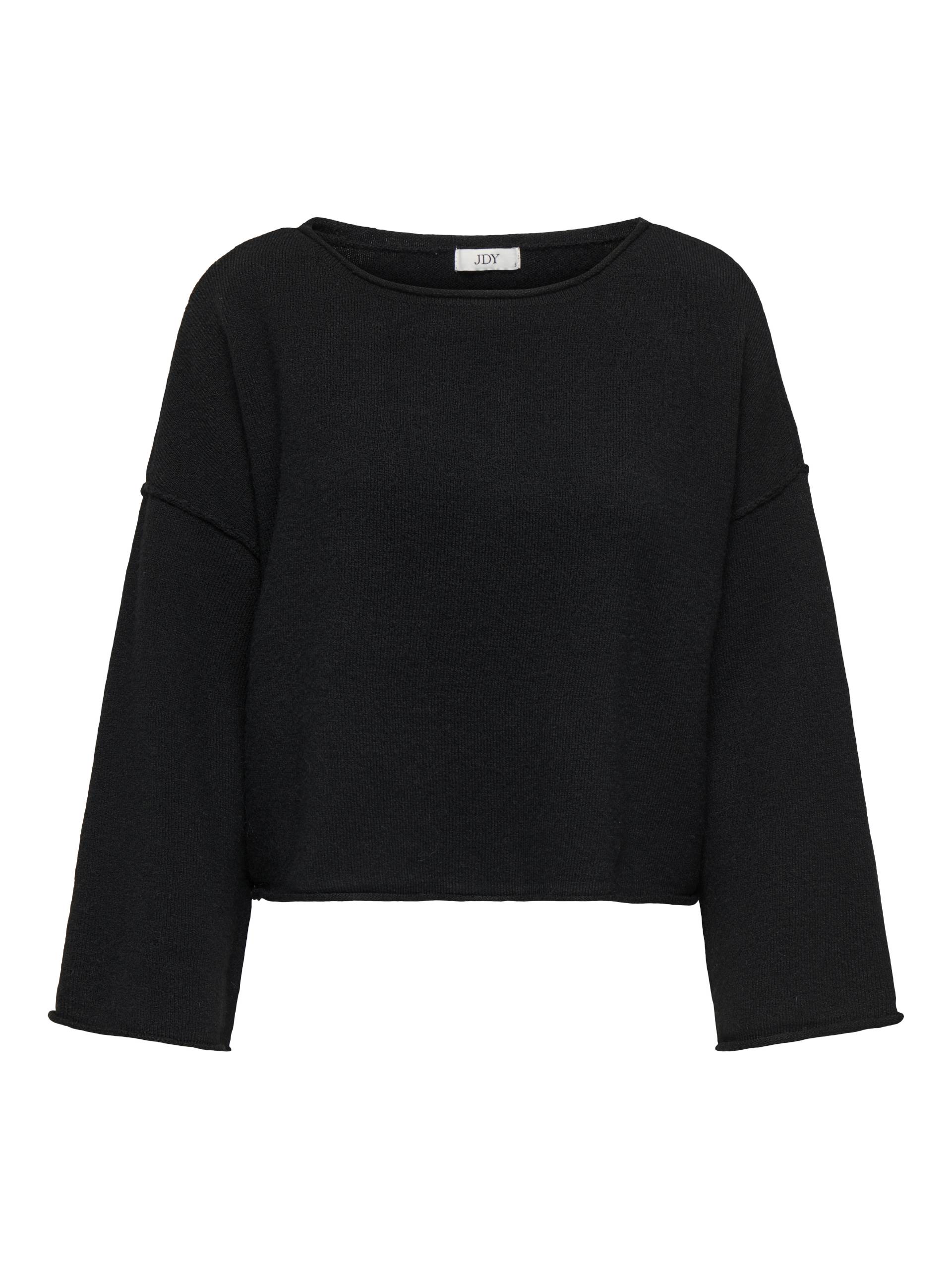 JDY - JDYRUE LIFE L/S BOAT NECK PULL KNT NOOS black - Gr. - M von JDY