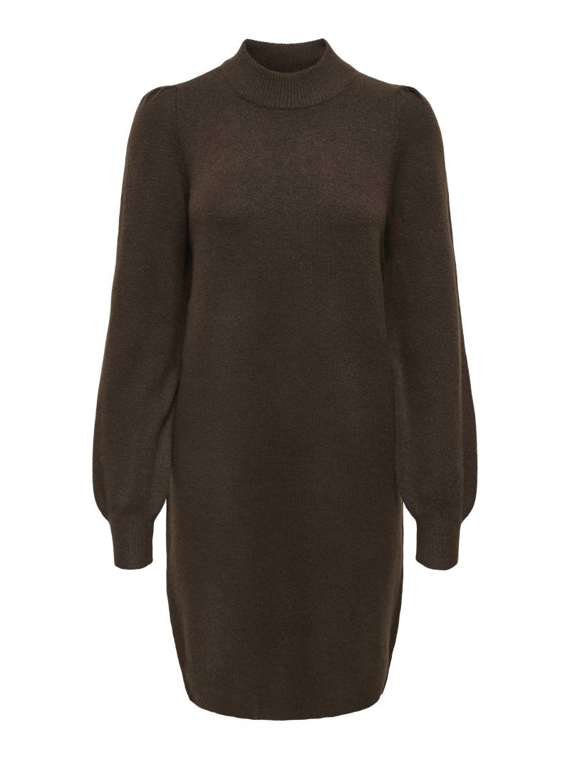 JDY - JDYRUE LIFE L/S HIGH NECK DRESS KNT NOOS slate black - Gr. - L von JDY