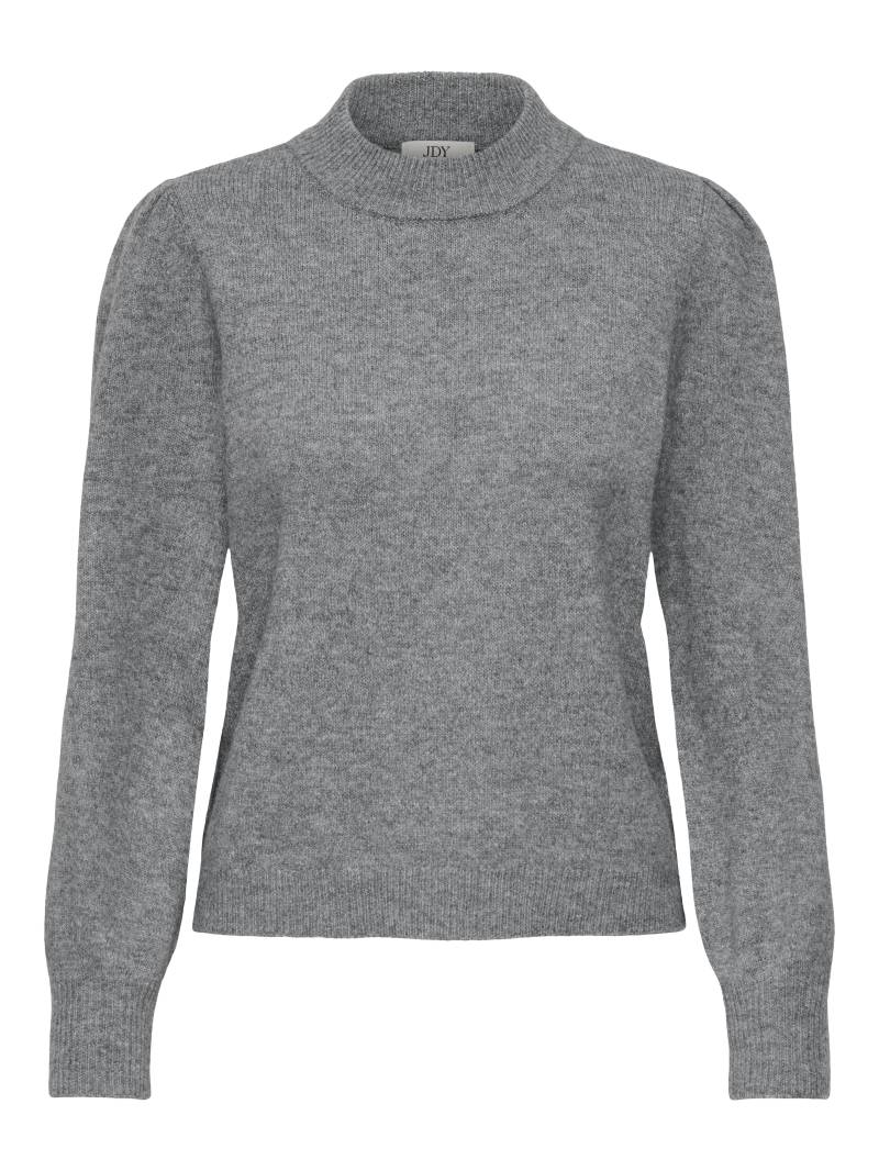 JDY - JDYRUE LIFE L/S PULLOVER KNT NOOS medium grey melange - Gr. - XL von JDY