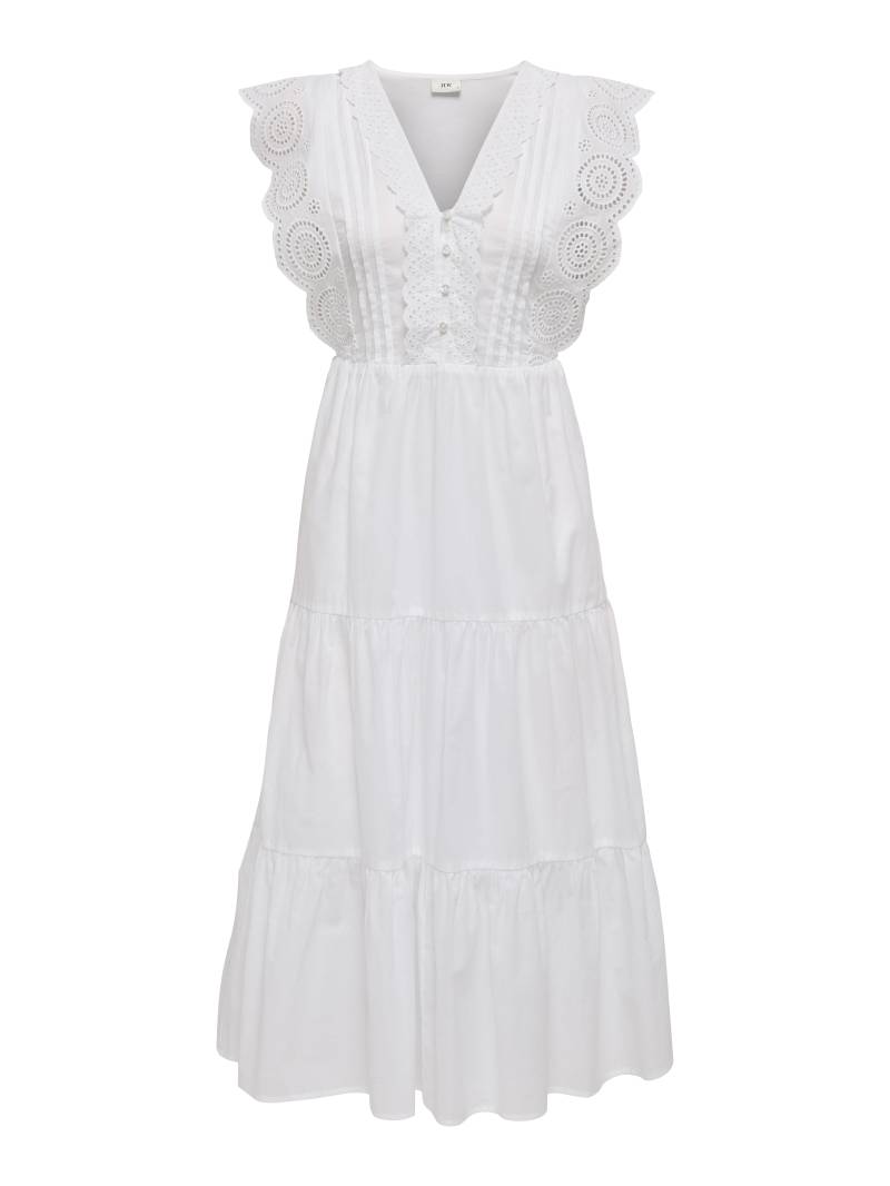 JDY - JDYSARA S/L LACE DRESS WVN bright white - Gr. - L von JDY