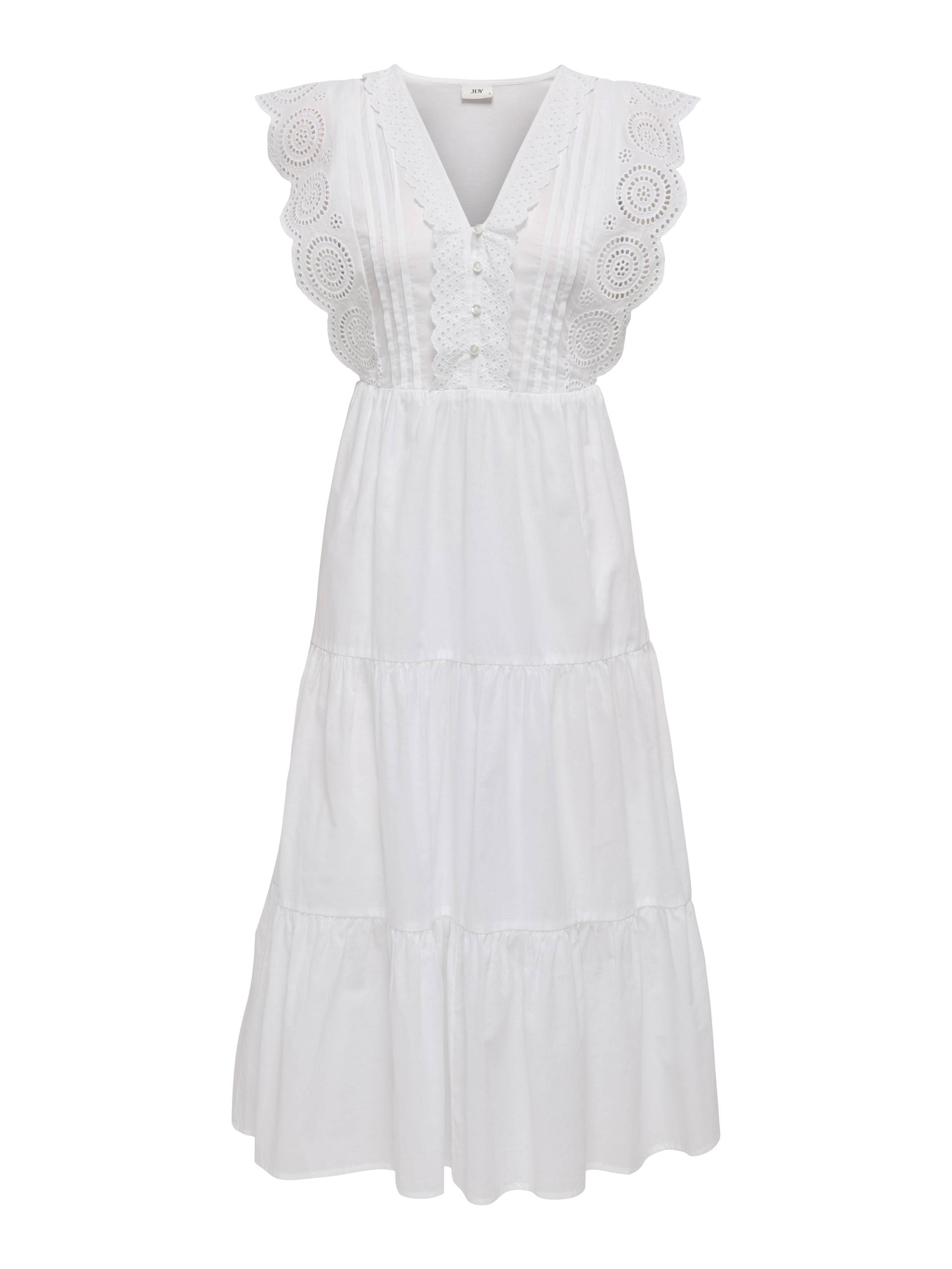 JDY - JDYSARA S/L LACE DRESS WVN bright white - Gr. - S von JDY