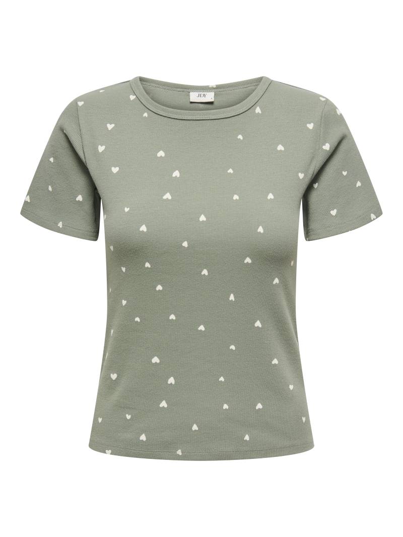 JDY - JDYSOFIA S/S PRINT TOP JRS NOOS sea spray - Gr. - L von JDY