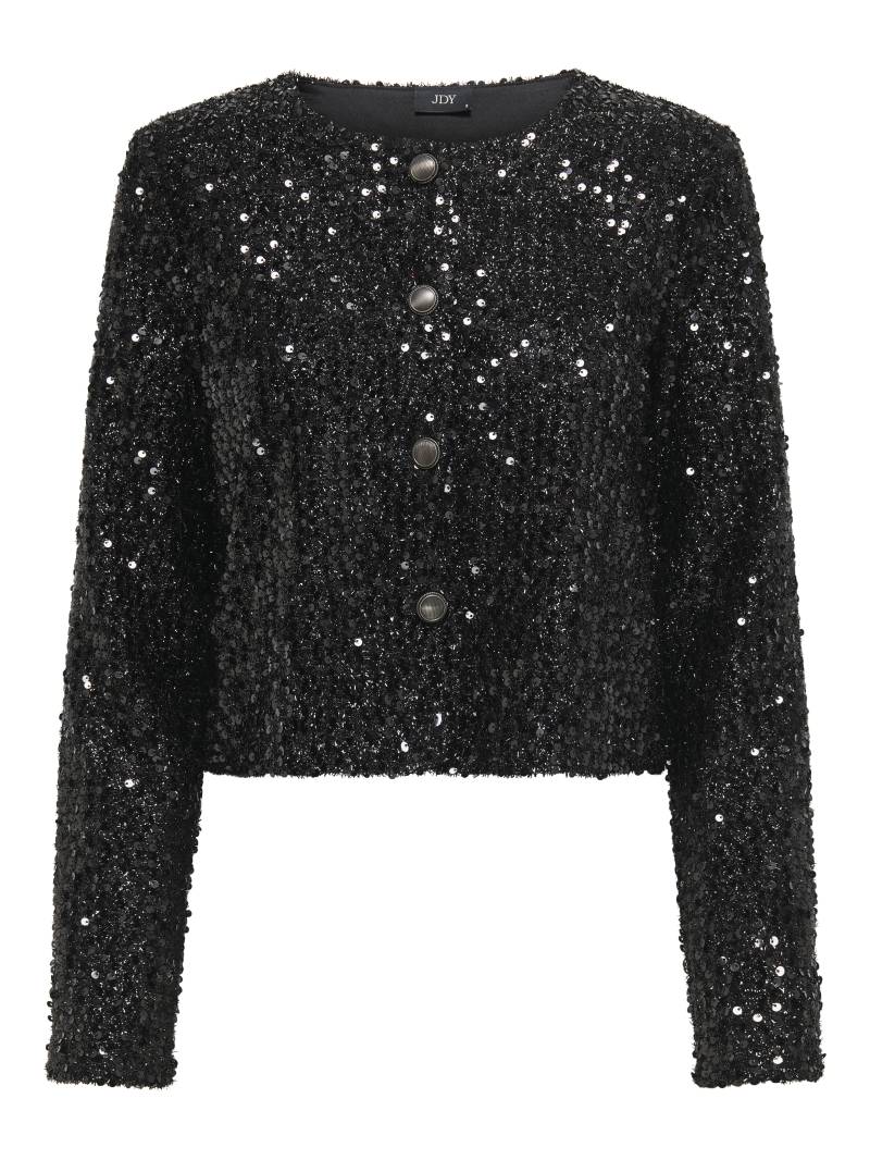 JDY - JDYTINA L/S SEQUINS JACKET JRS black - Gr. - M von JDY