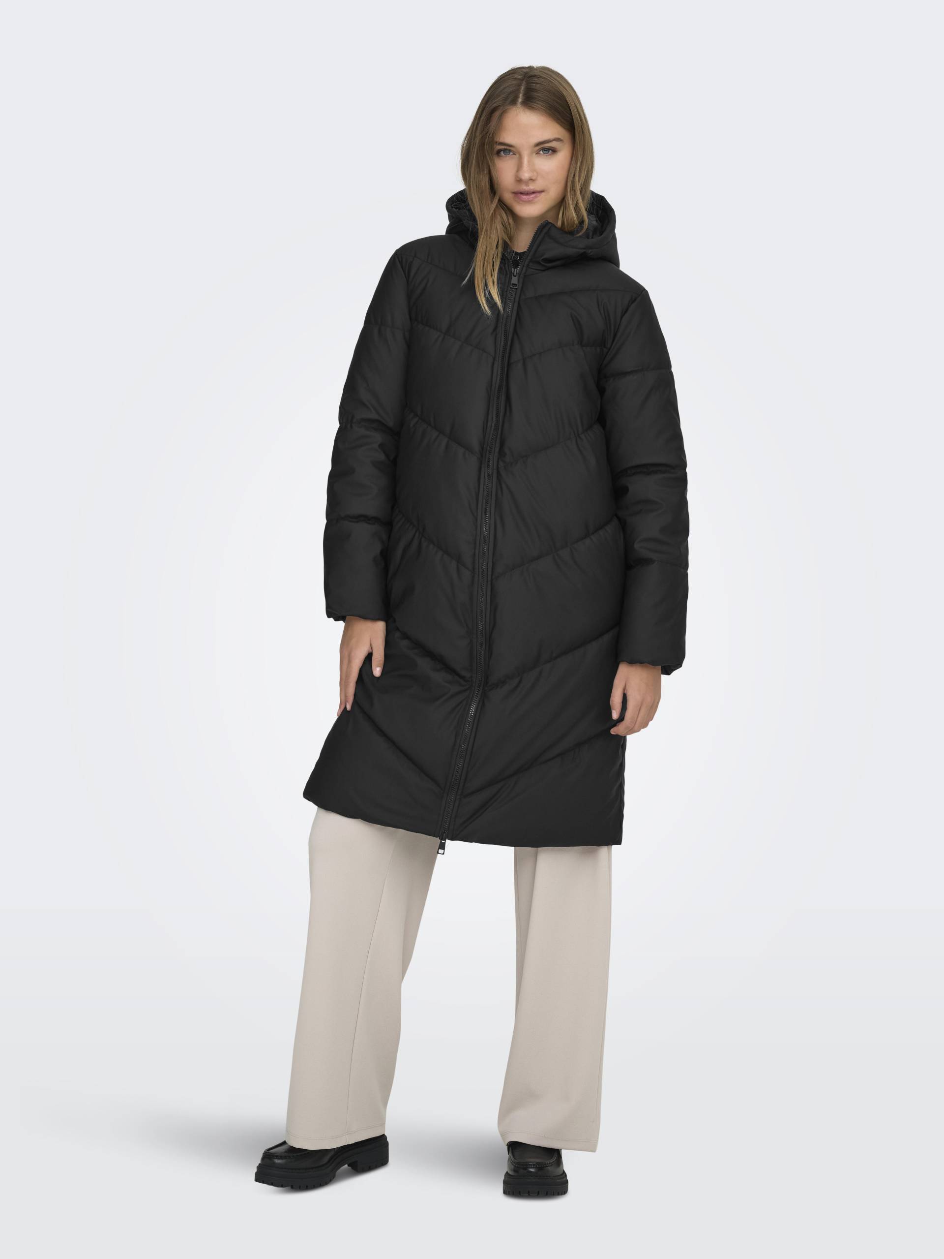 JDY - JDYULRIKKA WATER REP PUFFA OTW NOOS black - Gr. - L von JDY