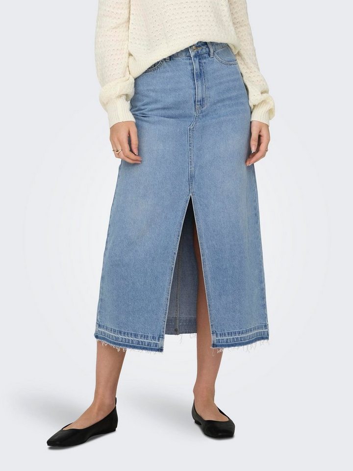 JDY Jeansrock JDYBELLA HW LONG SKIRT DNM NOOS von JDY