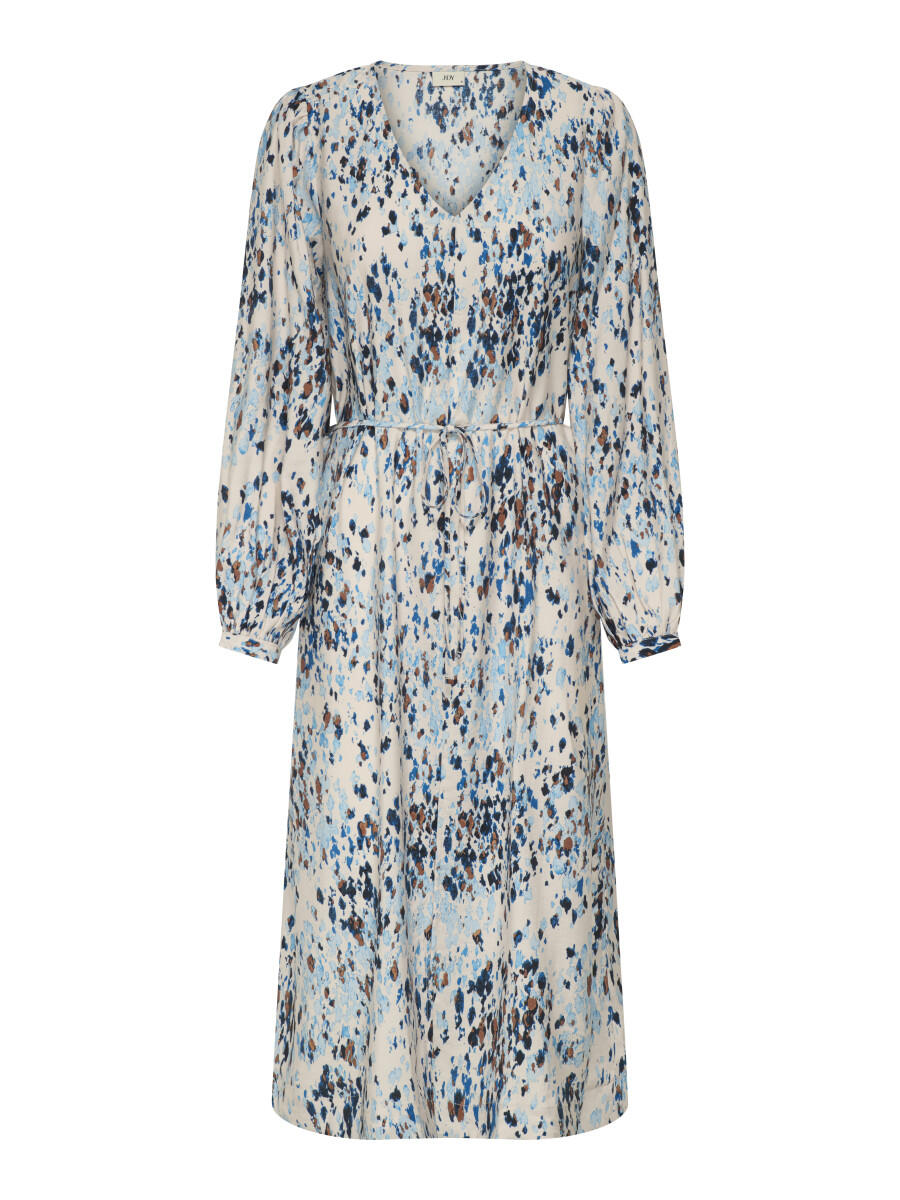 JDY - Kleid - Jdycaroline blau/weiß - Gr. - L von JDY