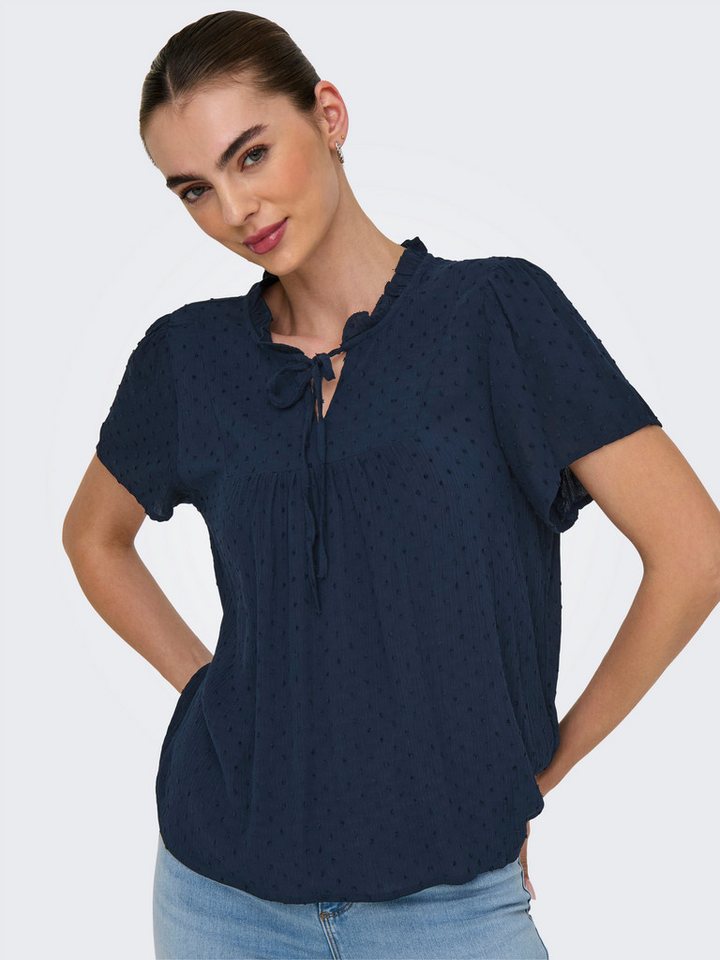 JDY Kurzarmbluse JDYLIMA LIFE S/S TOP WVN NOOS von JDY