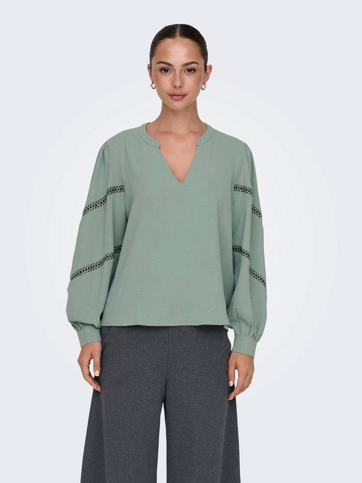 JDY Langarmbluse JDYLION (1-tlg) Spitze von JDY