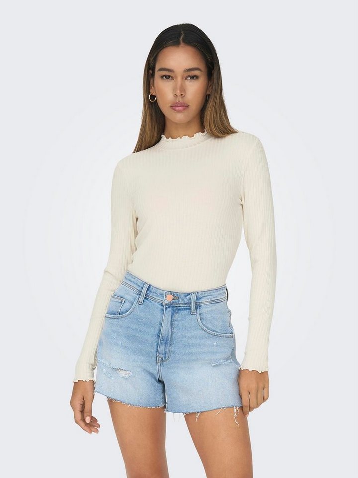 JDY Langarmshirt JDYFRANSISKA L/S HIGHNECK TOP JRS NOOS von JDY