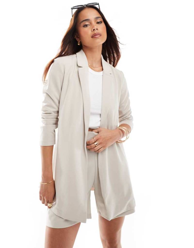 JDY - Leichter Blazer in Stein-Neutral von JDY